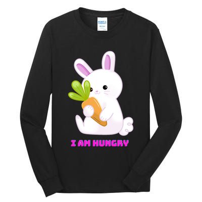 Happy Bunny Funny Tall Long Sleeve T-Shirt