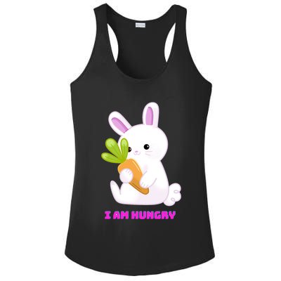 Happy Bunny Funny Ladies PosiCharge Competitor Racerback Tank