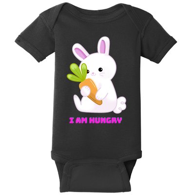 Happy Bunny Funny Baby Bodysuit