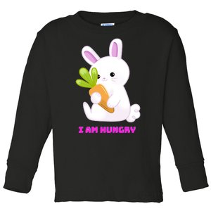 Happy Bunny Funny Toddler Long Sleeve Shirt