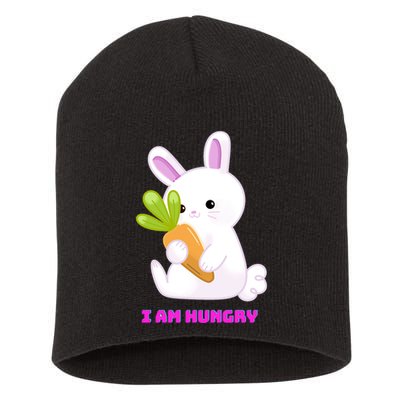 Happy Bunny Funny Short Acrylic Beanie