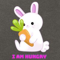 Happy Bunny Funny Cotton Canvas Backpack