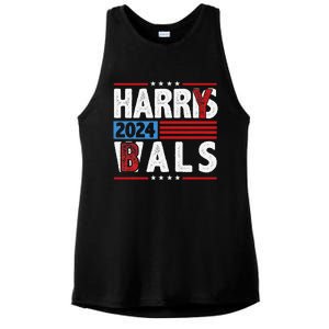 Harrys Balz Funny Harry Balz 2024 Gift Ladies PosiCharge Tri-Blend Wicking Tank