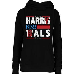 Harrys Balz Funny Harry Balz 2024 Gift Womens Funnel Neck Pullover Hood