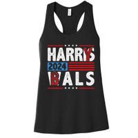 Harrys Balz Funny Harry Balz 2024 Gift Women's Racerback Tank