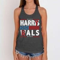 Harrys Balz Funny Harry Balz 2024 Gift Women's Knotted Racerback Tank