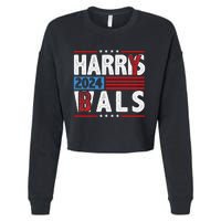 Harrys Balz Funny Harry Balz 2024 Gift Cropped Pullover Crew