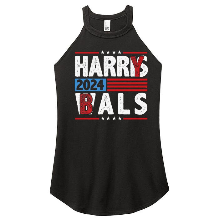 Harrys Balz Funny Harry Balz 2024 Gift Women's Perfect Tri Rocker Tank