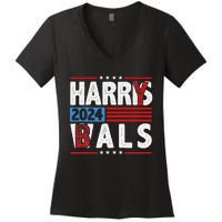 Harrys Balz Funny Harry Balz 2024 Gift Women's V-Neck T-Shirt