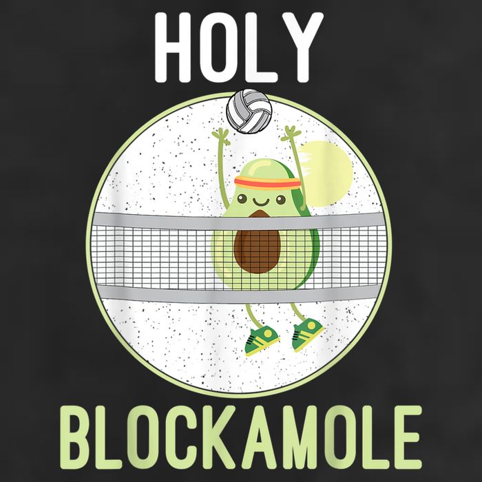 Holy Blockamole Funny Volleyball Block Avocado N Girls Adult Drive Performance Visor