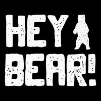Hey Bear! Funny Hiking Outdoors Black Grizzly Bear Survival Impact Tech Backpack