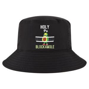 Holy Blockamole Funny Volleyball Block Avocado Cool Comfort Performance Bucket Hat