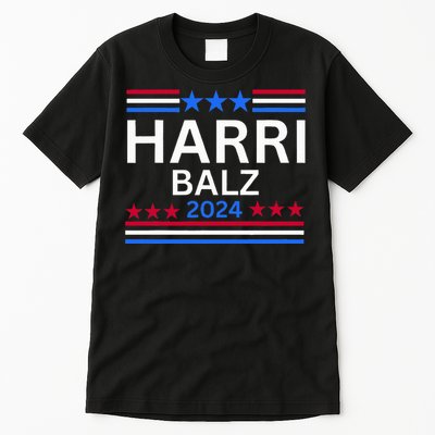 Harri Balz Funny Election Anti Harris Trump Tall T-Shirt