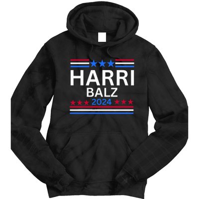 Harri Balz Funny Election Anti Harris Trump Tie Dye Hoodie