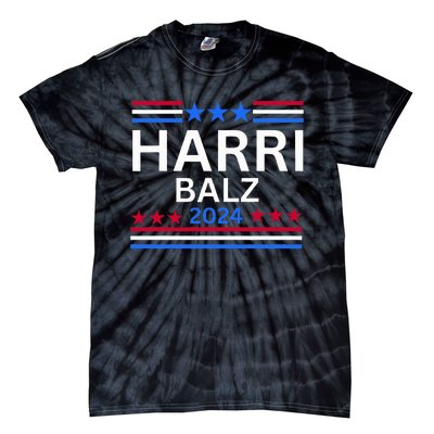 Harri Balz Funny Election Anti Harris Trump Tie-Dye T-Shirt