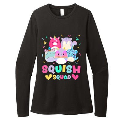 Happy Birthday Girl Squish Squad Mallow Womens CVC Long Sleeve Shirt