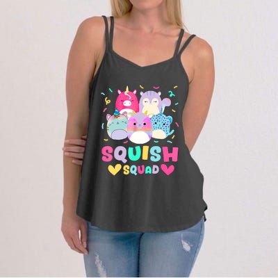 Happy Birthday Girl Squish Squad Mallow Women's Strappy Tank