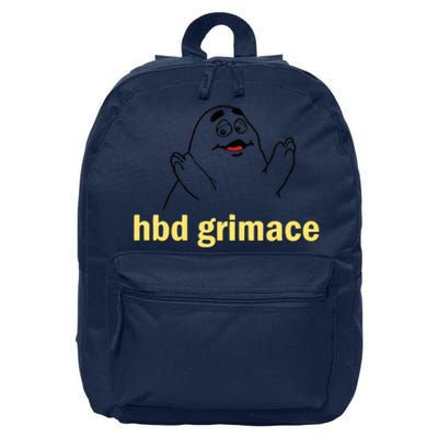 Happy Birthday Grimace Birthday Grimace Birthday 16 in Basic Backpack