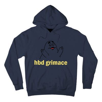 Happy Birthday Grimace Birthday Grimace Birthday Tall Hoodie