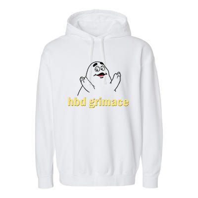 Happy Birthday Grimace Birthday Grimace Birthday Garment-Dyed Fleece Hoodie