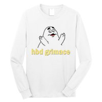 Happy Birthday Grimace Birthday Grimace Birthday Long Sleeve Shirt