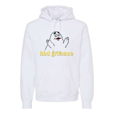 Happy Birthday Grimace Birthday Grimace Birthday Premium Hoodie