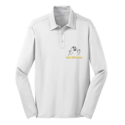 Happy Birthday Grimace Birthday Grimace Birthday Silk Touch Performance Long Sleeve Polo