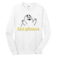 Happy Birthday Grimace Birthday Grimace Birthday Tall Long Sleeve T-Shirt