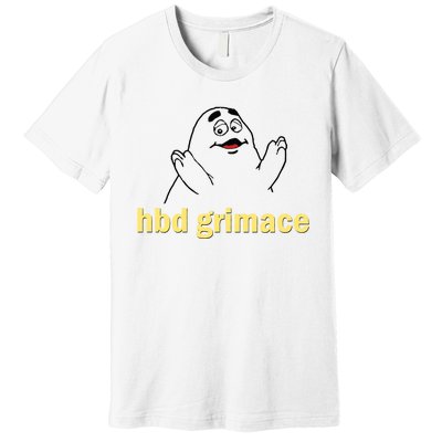 Happy Birthday Grimace Birthday Grimace Birthday Premium T-Shirt