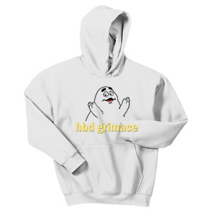 Happy Birthday Grimace Birthday Grimace Birthday Kids Hoodie