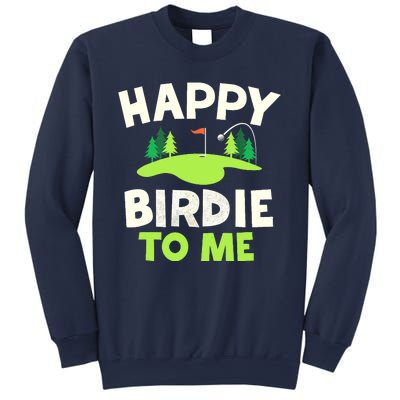 Happy Birdie Golfer Funny Golf Birthday Gift Sweatshirt