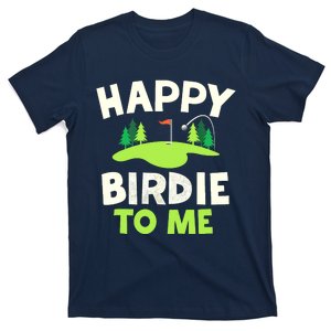 Happy Birdie Golfer Funny Golf Birthday Gift T-Shirt