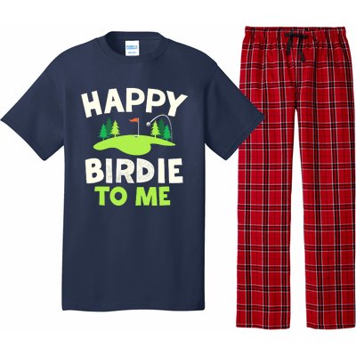 Happy Birdie Golfer Funny Golf Birthday Gift Pajama Set