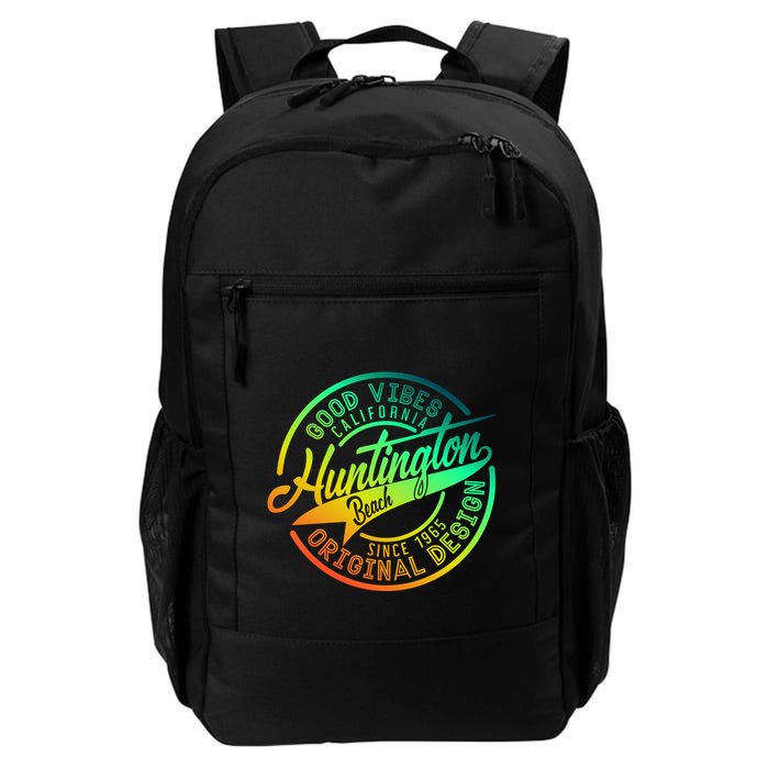 Huntington Beach Good Vibes Original Design Backpack