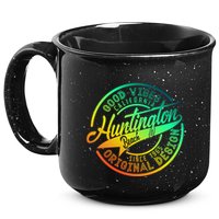 Huntington Beach Good Vibes Original Design 15oz Campfire Ceramic Mug