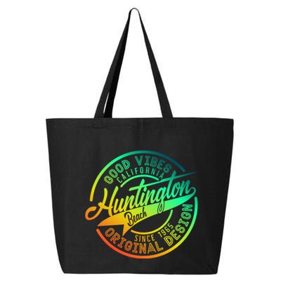 Huntington Beach Good Vibes Original Design 25L Jumbo Tote