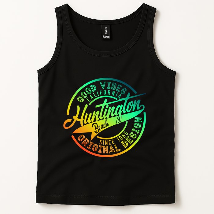 Huntington Beach Good Vibes Original Design Tank Top