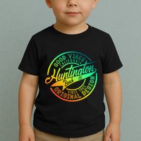Huntington Beach Good Vibes Original Design Toddler T-Shirt
