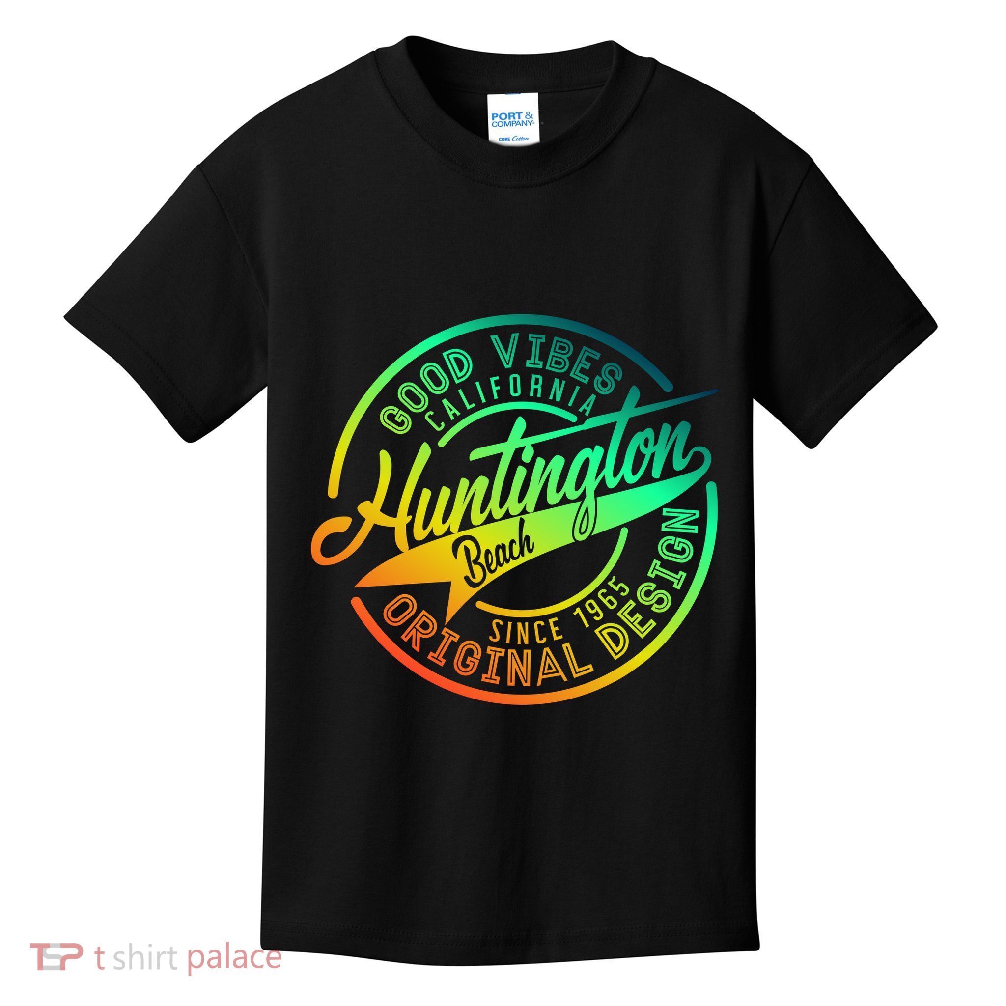 Huntington Beach Good Vibes Original Design Kids T-Shirt