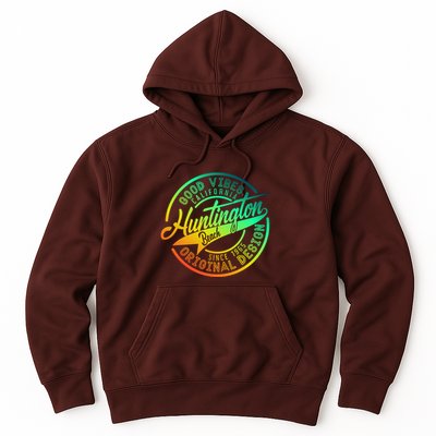 Huntington Beach Good Vibes Original Design Hoodie