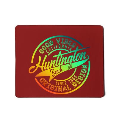 Huntington Beach Good Vibes Original Design Mousepad