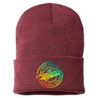 Huntington Beach Good Vibes Original Design Sustainable Knit Beanie