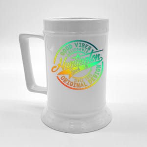 Huntington Beach Good Vibes Original Design Beer Stein