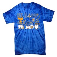 Happy Bee Gnome Honey Lover Beekeeping Gift Tie-Dye T-Shirt