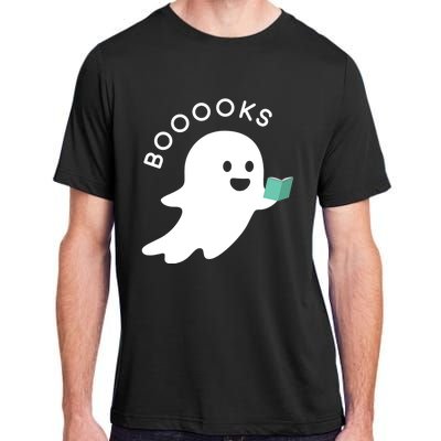 Halloween Booooks Ghost Reading Boo Read Books Library Great Gift Adult ChromaSoft Performance T-Shirt