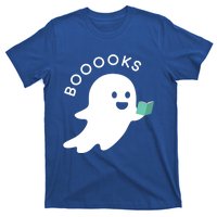 Halloween Booooks Ghost Reading Boo Read Books Library Great Gift T-Shirt