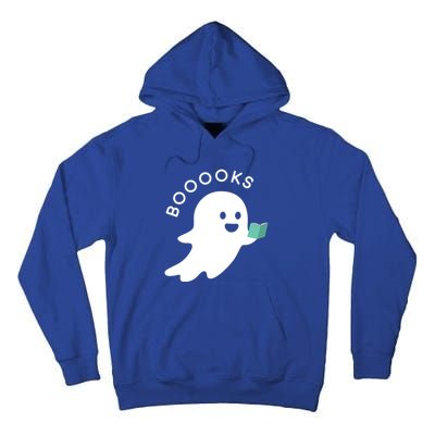 Halloween Booooks Ghost Reading Boo Read Books Library Great Gift Tall Hoodie