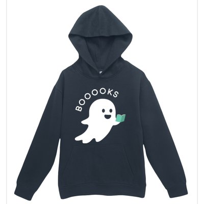 Halloween Booooks Ghost Reading Boo Read Books Library Great Gift Urban Pullover Hoodie