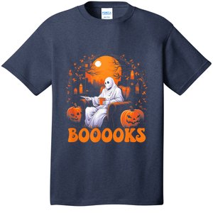 Halloween Boooks Ghost Reading Book Sofa Book Worm  Wo T-Shirt