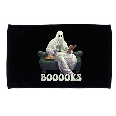 Halloween Boooks Ghost Reading Book Sofa Book Worm  Wo Microfiber Hand Towel